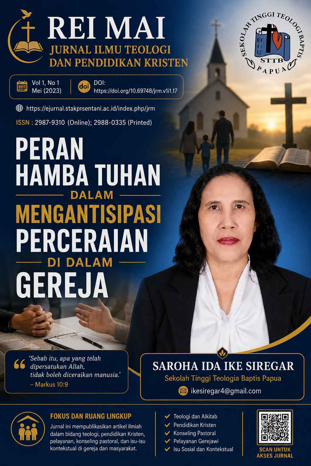 Peran Hamba Tuhan dalam Mengantisipasi Perceraian di Dalam Gereja