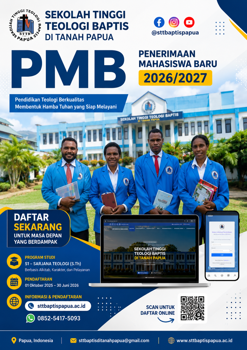 Penerimaan Mahasiswa Baru Tahun Akademik 2026/2027