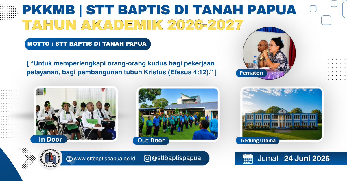 PKKMB STT BAPTIS DI TANAH PAPUA